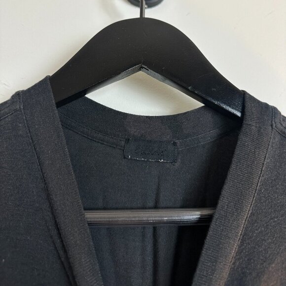 SKIMS Boyfriend T-Shirt in Onyx Black Size Medium - Picture 4 of 7